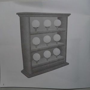 Brookstone Talking (9) Golf Ball Display